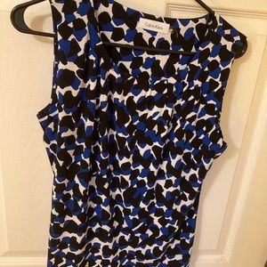 Calvin Klein sleeveless top multicolored